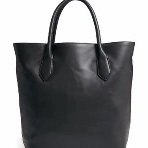 J Crew Harper Leather Tote Bag